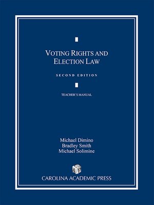 cover image of Voting Rights and Election Law